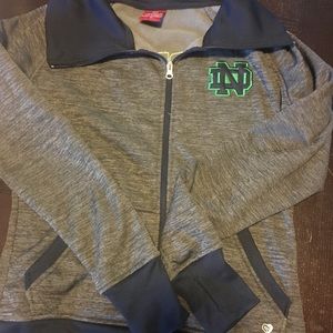 Notre Dame women’s full zip jacket